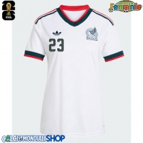 Maglie da calcio Messico Jesus Gallardo #23 Seconda Maglia Femminile Mondiali 2026  Manica Corta